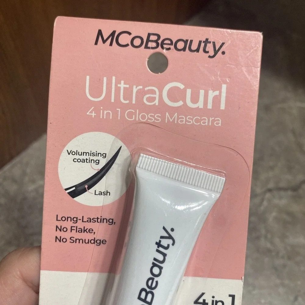 MCo Beauty Ultra‎ Curl 4 in 1 Mascara- Black, New In Plastic Sealed